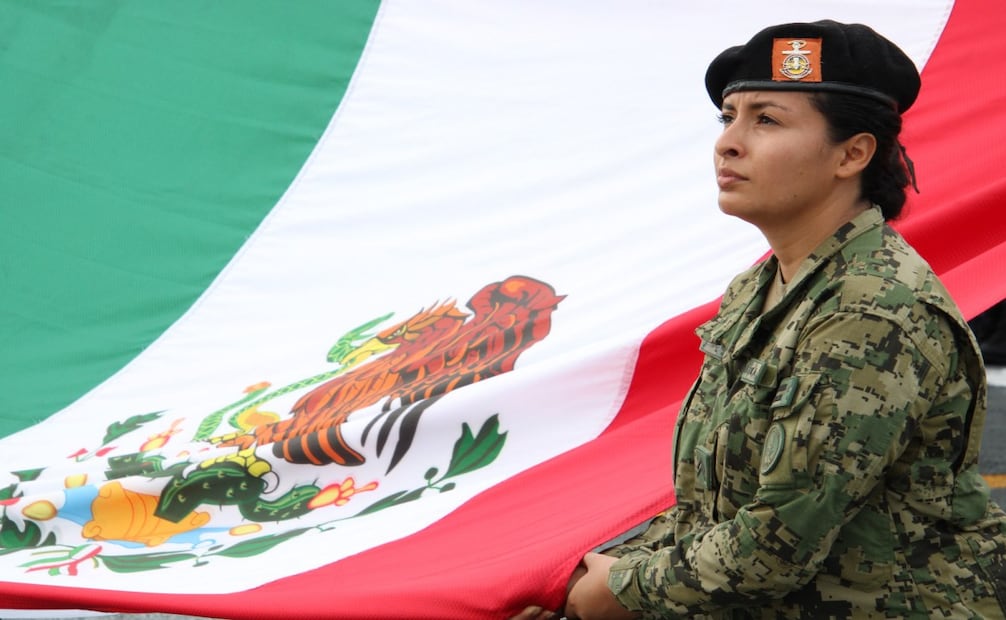 La Secretaría de Marina tiene, actualmente, 4 mil 123 son mujeres en su cuerpo de Infantería de Marina. Foto: especial