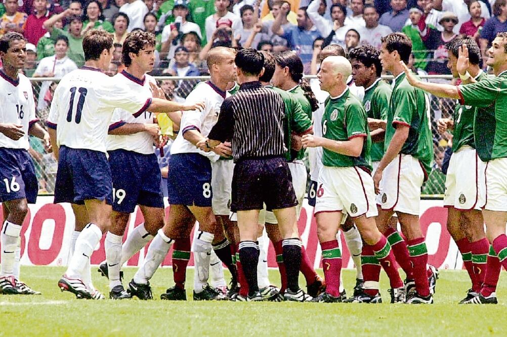 En 2001, con el “Vasco” como DT, el Tri venció al conjunto estadounidense con gol del “Zorro del Desierto” (ARCHIVO. EL UNIVERSAL)