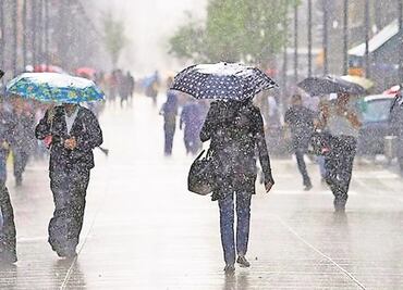 Activan alerta amarilla por lluvias en 8 delegaciones de CDMX