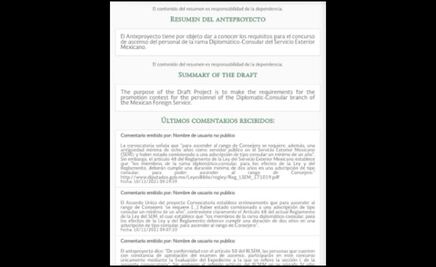 Señalan diplomáticos deficiencias en convocatoria para ascensos