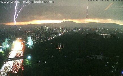 Reportan caída de granizo en Benito Juárez e Iztapalapa