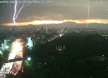 Reportan caída de granizo en Benito Juárez e Iztapalapa