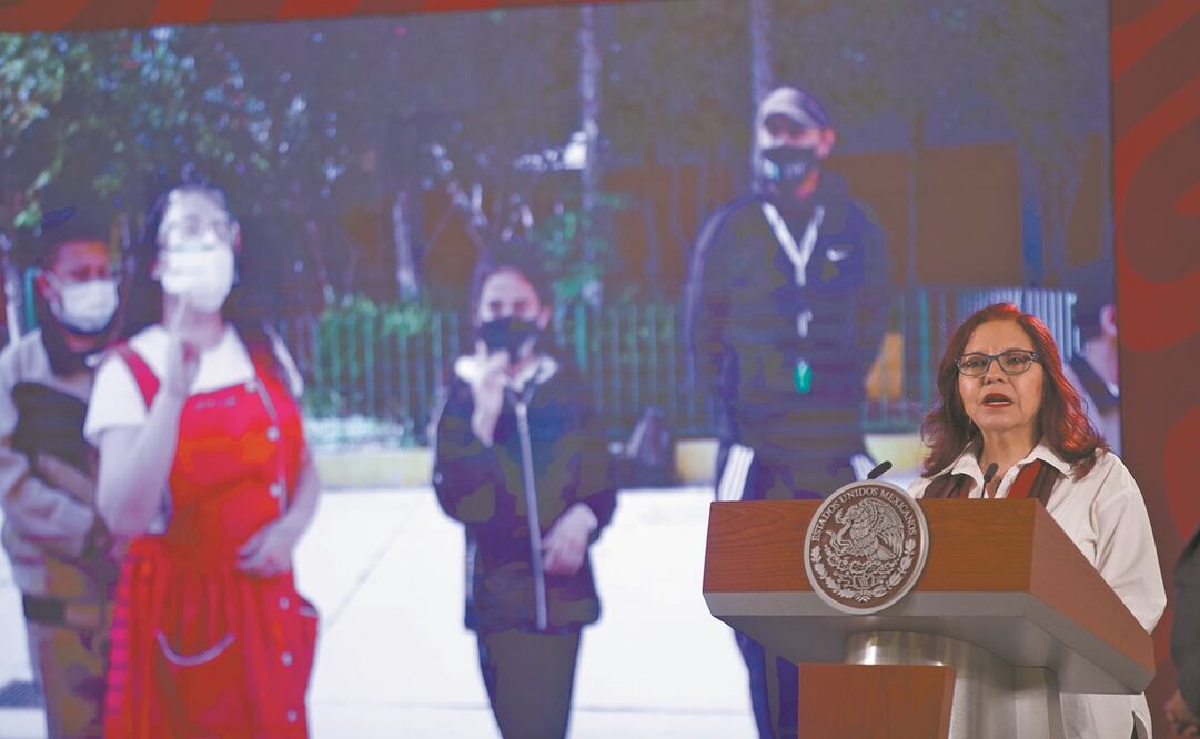 Leticia Ramírez indicó que lo más importante es que los niños y adolescentes estén en la escuela, aprendan y sean felices.
