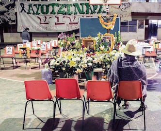 En el olvido, casa de estudios de los 43