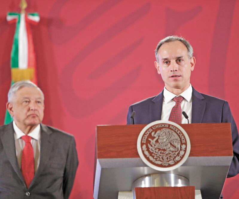 En la conferencia mañanera de ayer, el subsecretario de Salud, Hugo López-Gatell, dijo que ante el desabasto mundial de medicamentos para el cáncer desde agosto del año pasado lograron abastecerse de los fármacos oncológicos. IVÁN STEPHENS. EL UNIVERSAL