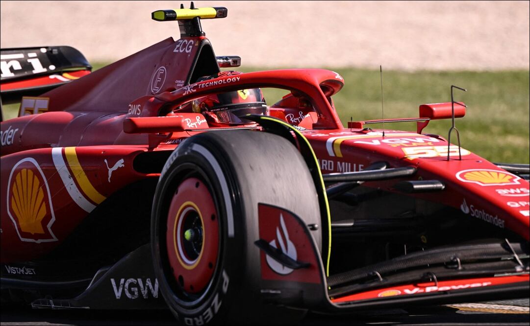 Carlos Sainz ganó el GP de Australia 2024 - Foto: AFP