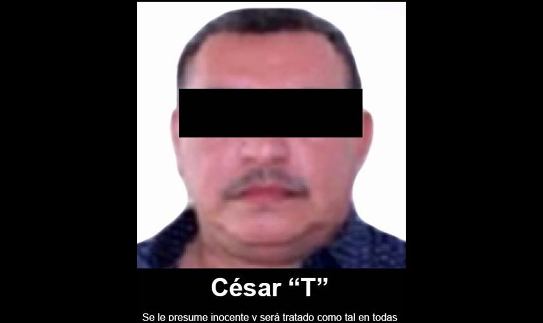 La Fiscalía General de la República (FGR) obtuvo de un juez la vinculación a proceso  contra César Tapia Quintero, uno de los principales operadores del cártel de Sinaloa. Foto: especial