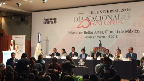 EL UNIVERSAL conmemora el Día Nacional de la Oratoria
