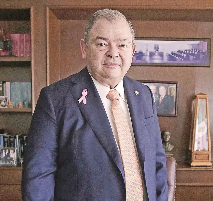 Edgar Elías Azar, presidente electo del Tribunal Superior de Justicia del Distrito Federal (ALEJANDRA LEYVA. EL UNIVERSAL)