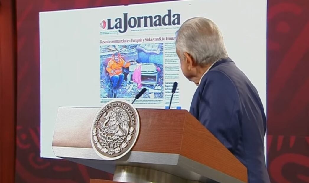 La mañanera de AMLO, 8 de febrero, minuto a minuto