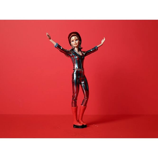 La muñeca Barbie se convierte en David Bowie / Foto: Mattel