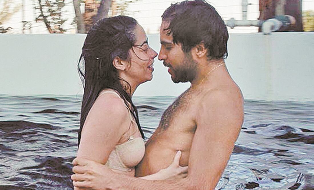 Un chico (Axel Arenas) y su pareja (Lizzy Auna) viajan para reclamar una herencia. Foto: cinematográfica ANTÓNIMO