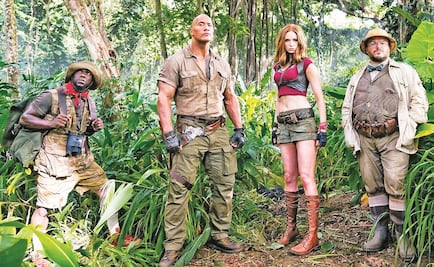 Jumanji lidera por tercera vez la taquilla de EU