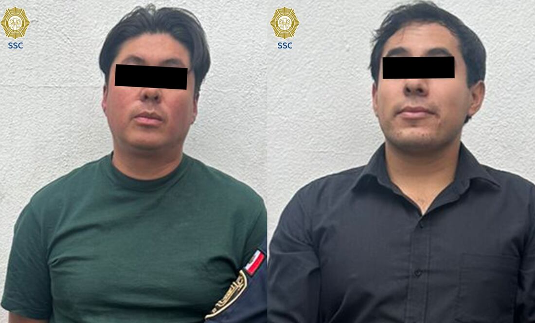 Ponen a disposición del MP a los presuntos responsables de entregar dólares falsos. Foto: Especial.