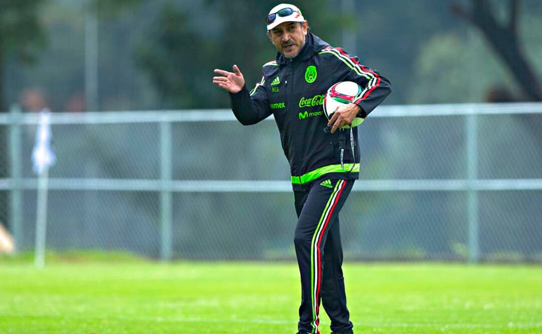 Raúl Gutiérrez durante el entrenamiento de la selección mexicana. Imago 7