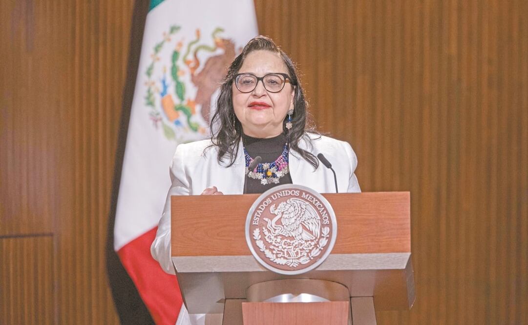 Norma Lucía Piña Hernández es ministra presidenta de la Suprema Corte de Justicia de la Nación. Foto: Archivo / EL UNIVERSAL