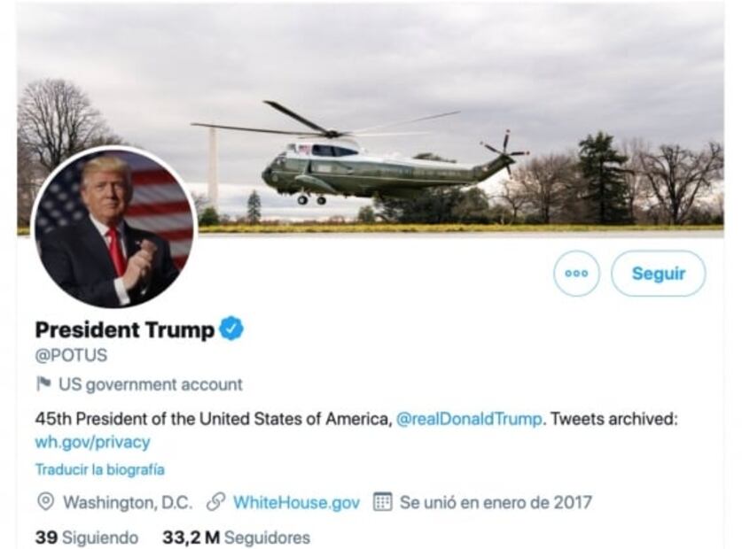 Twitter restablecerá las cuentas oficiales de gobierno de Biden