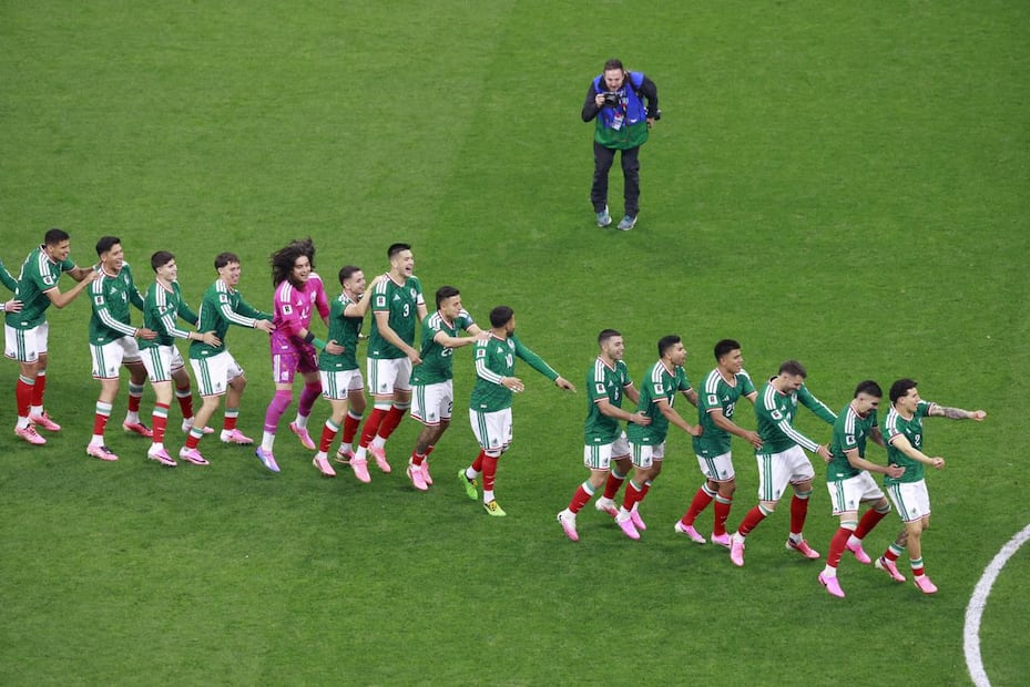 Selección Mexicana en festejo, tras avanzar a los Octavos de Final de la Copa del Mundo de 2026 - Foto: Diego Simón Sánchez | EL UNIVERSAL