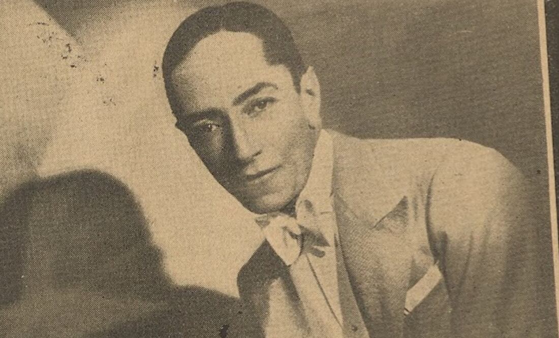 Así lucía Agustín Lara en 1934. Foto: El Universal Ilustrado