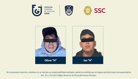 Caen dos presuntos integrantes de la Anti-Unión; son vinculados a proceso por el homicidio de un hombre en alcaldía Venustiano Carranza