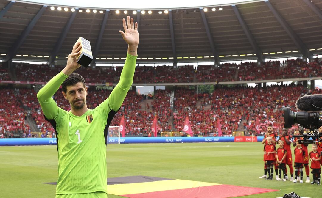 Courtois abandonó la concentración de Bélgica / Foto: AP