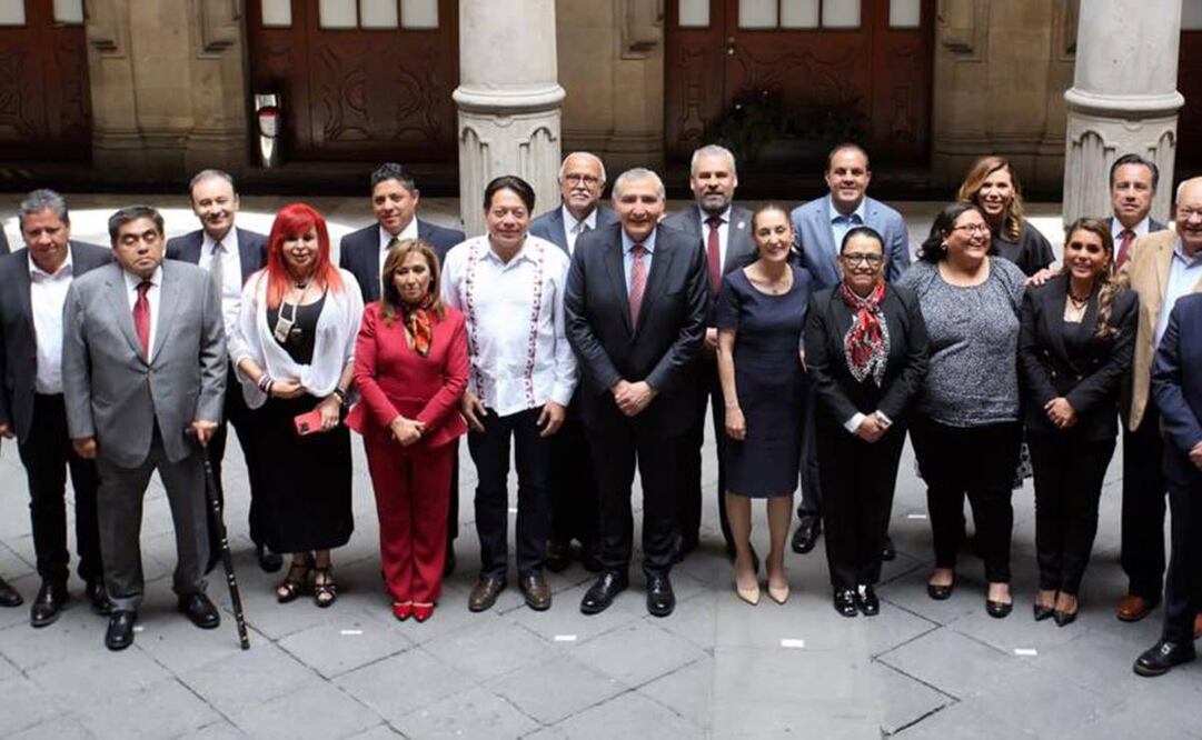 La jefa de Gobierno compartió, a través de sus redes sociales, fotografías del encuentro / Foto tomada de Twitter @Claudiashein