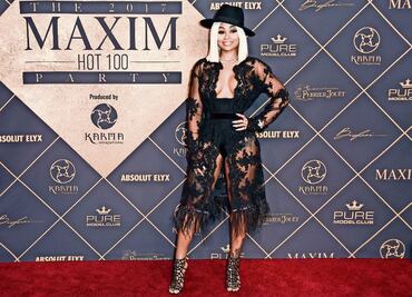 Accidente de tráfico destroza auto de Blac Chyna