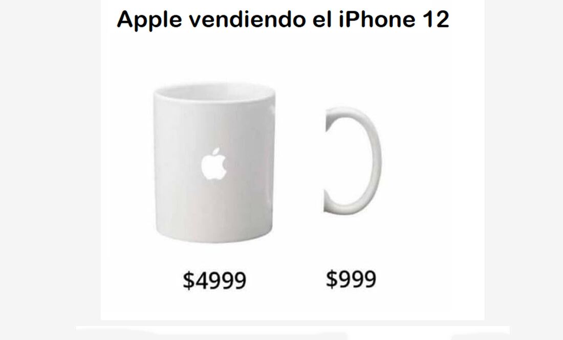 El iPhone 12 no incluye cargador y los internautas reaccionaron con humor ante la noticia / Imágenes: Redes Sociales