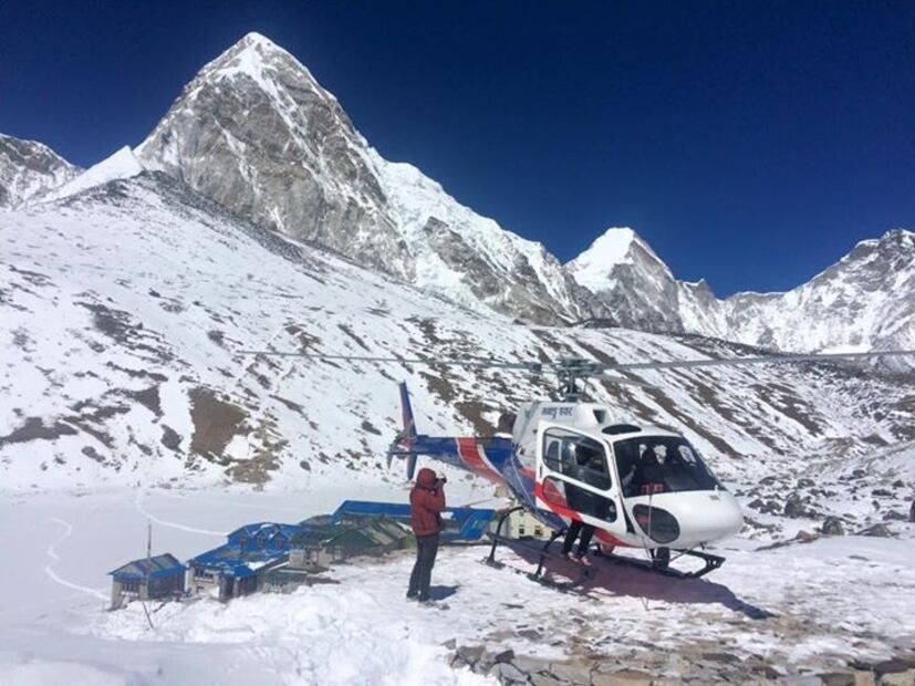 Los helicópteros están equipados con motores Turbomeca 2D1, especialmente diseñados para volar a gran altitud. Foto: Especial