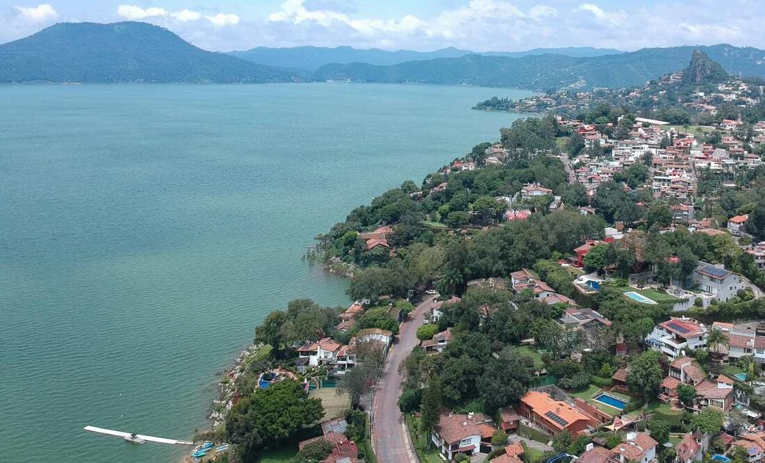 Conagua informó que el nivel de tres presas de almacenamiento del Sistema Cutzamala ha incrementado.
23/08/25-Foto: Alejandro Vargas