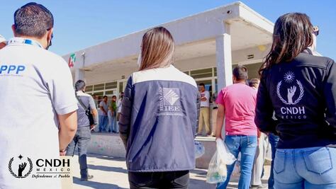 INE y CNDH supervisan segundo día de jornada electoral en penales de Hidalgo
