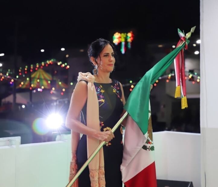 Lía Limón da el Grito de Independencia en Álvaro Obregón ante más de 7 mil personas  