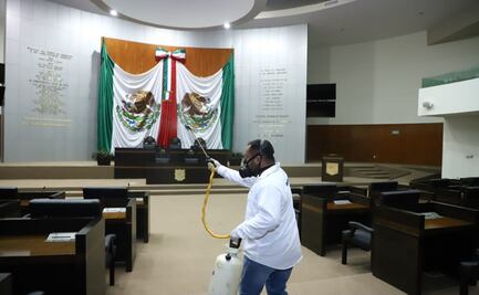 Se registra un caso de Covid-19 en Congreso de Tamaulipas