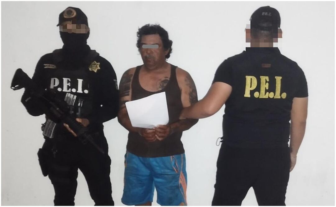 El presunto violador fue detenido en Mérida.
Foto: Especial