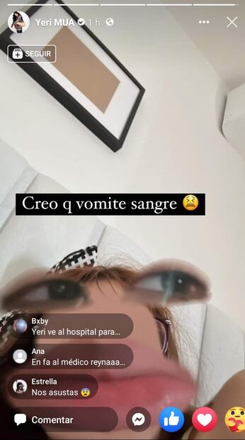 Yeri Mua. Foto: Captuta tomada de Fb @YeriMUA