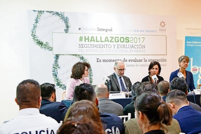 Sin un sistema penal eficiente no habrá paz: Cossío