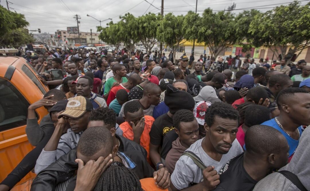 De acuerdo con datos de la Secretaría de Relaciones Exteriores, cerca de 4 mil haitianos y africanos se encuentran en México en espera de cruzar a EU. (Foto: Archivo/Cuartoscuro)