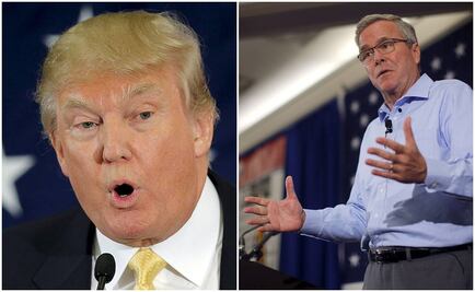 Trump y Bush van al debate republicano