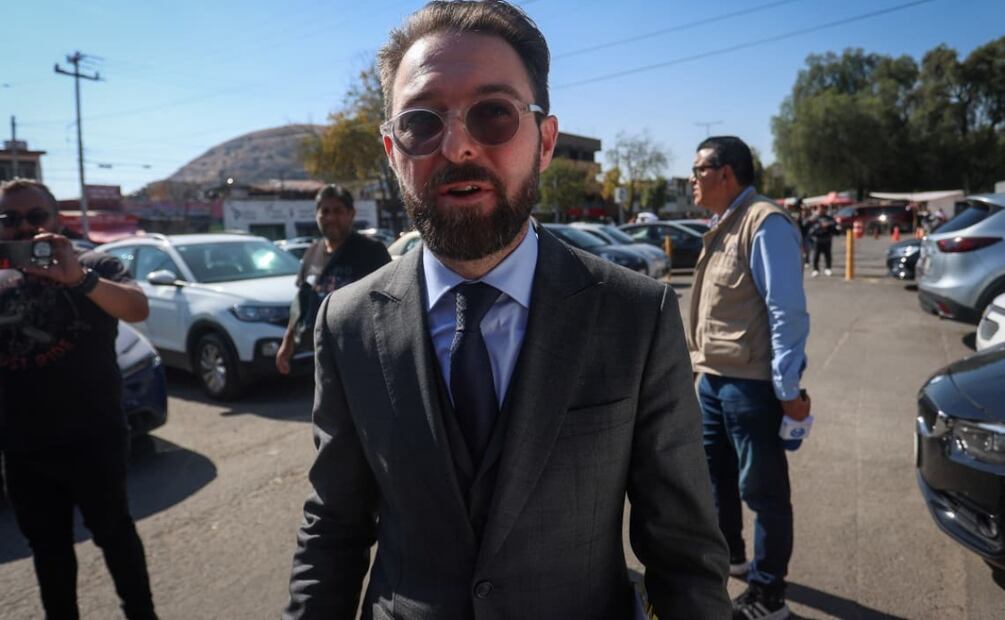Pablo Campuzano De la Mora, abogado del exgobernador de Veracruz, Javier Duarte de Ochoa (19/11/2025). Foto: Luis Camacho / EL UNIVERSAL