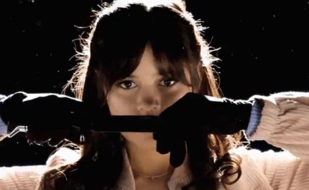 Jenna Ortega en Scream. Foto: Twitter @JennaOrtega_Esp