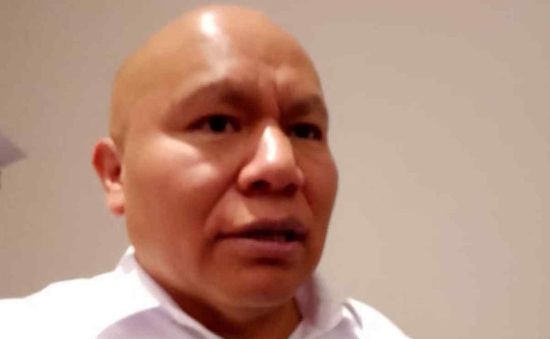 El morenista Raciel Pérez Cruz emplazó al alcalde de Tlalnepantla Tony Rodríguez a reconocer su triunfo y a iniciar el proceso de entrega recepción el próximo 17 de Septiembre. Foto: Rebeca Jiménez/EL UNIVERSAL