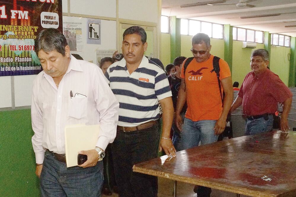 El secretario general de la Sección 22 de la Coordinadora Nacional de Trabajadores de la Educación en Oaxaca, Rubén Núñez, asegura que no ha recibido notificación oficial sobre la denuncia de Mexicanos Primero en su contra