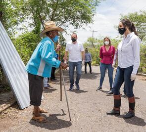 Familias más vulnerables reciben despensa alimentarias en Ayala, Morelos