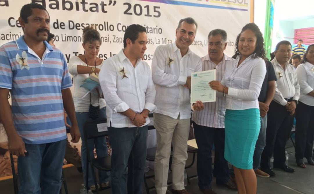 En Llano Largo, Acapulco, se benefició a más de 10 mil personas a través del programa Hábitat. Foto: SEDATU