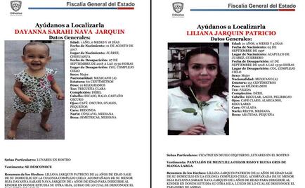 Desaparece joven madre con su bebé en Chihuahua