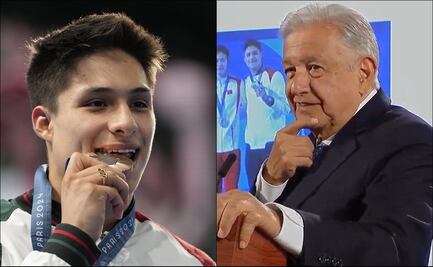 AMLO felicita a Osmar Olvera por ganar la medalla de bronce en trampolín de 3 metros