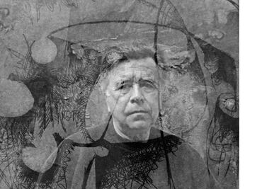 Manuel Felguérez, en el Museo Amparo