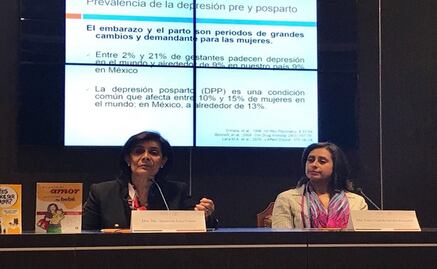 Depresión posparto afecta al 13% de mujeres: experta