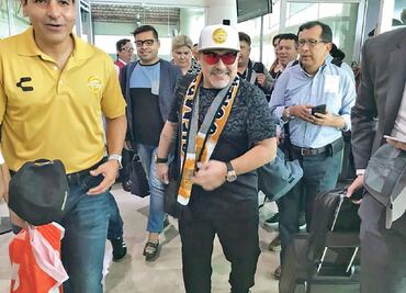 Maradona será presentado hoy con Dorados