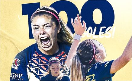 Katty Martínez llegó a los 100 goles en la Liga MX Femenil